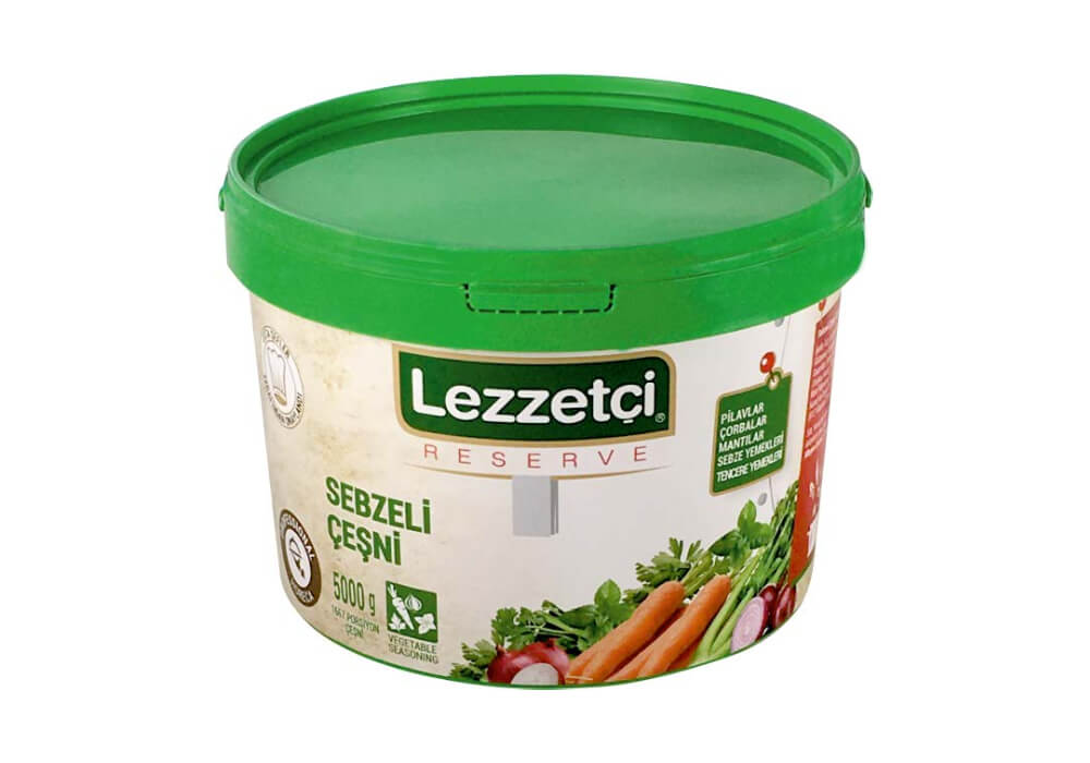 Lezzetçi Sebzeli Çeşni 5000gr