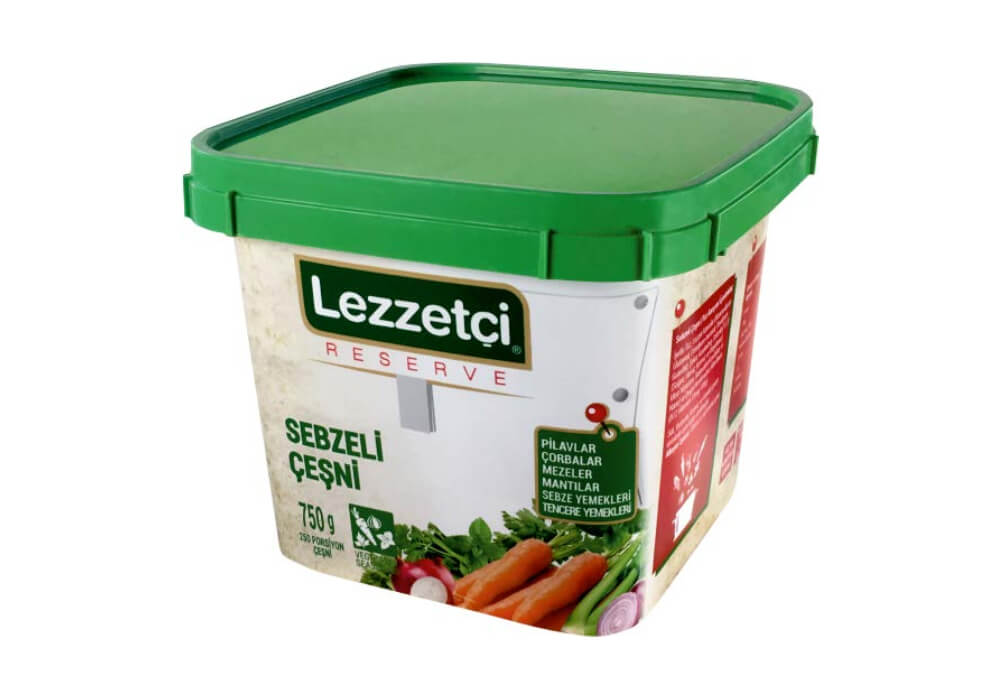 Lezzetçi Sebzeli Çeşni 750gr