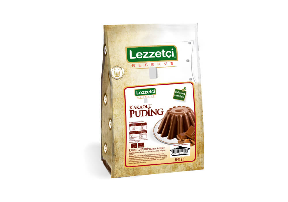 Lezzetçi Kakaolu Puding 3000gr